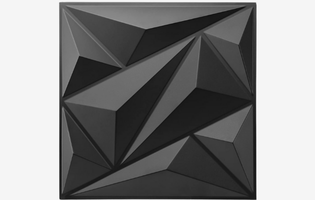 33 Pack 3D Wall Panel Diamond for Interior Wall Décor