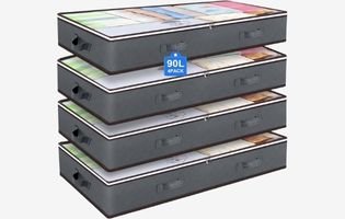 90L Under Bed Storage Containers