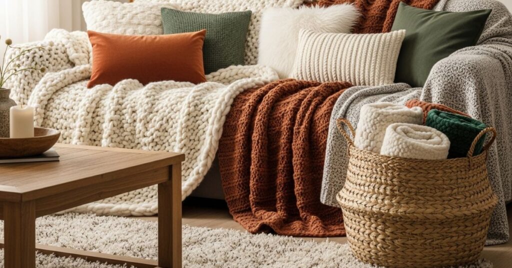 Add Layers of Cozy Textures to Combat the Post-Holiday Chill