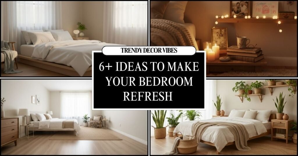 9 Ideas to Make Your Bedroom Refresh For A Cozy Fresh Start