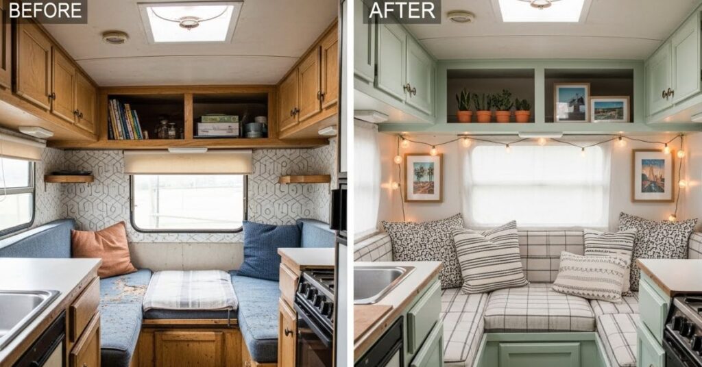 Budget-Friendly Small Camper Makeover Ideas