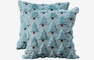 Christmas Pillow Covers 18x18 inch Set of 2 Christmas Decorations