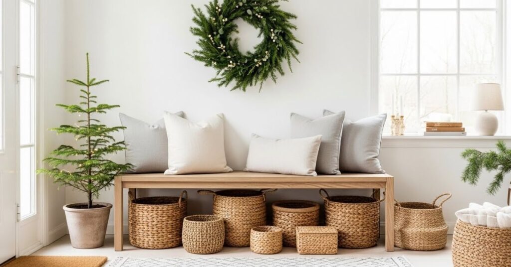 Clean & Modern Scandinavian Entryway Decor