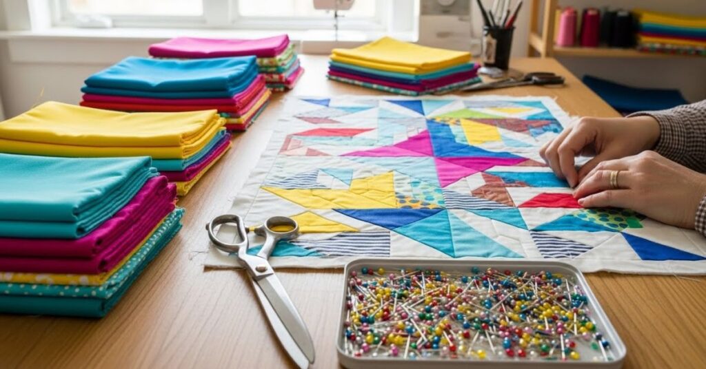 DIY Abstract Quilt Projects