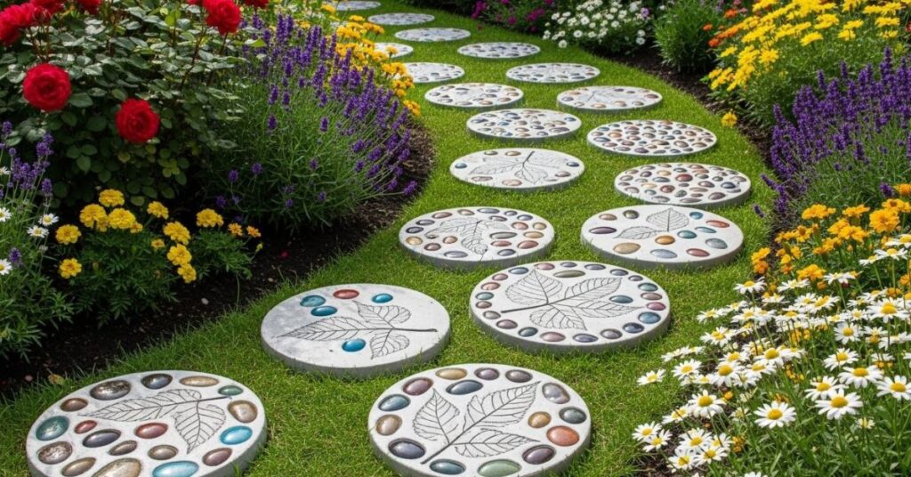 DIY Garden Stepping Stones