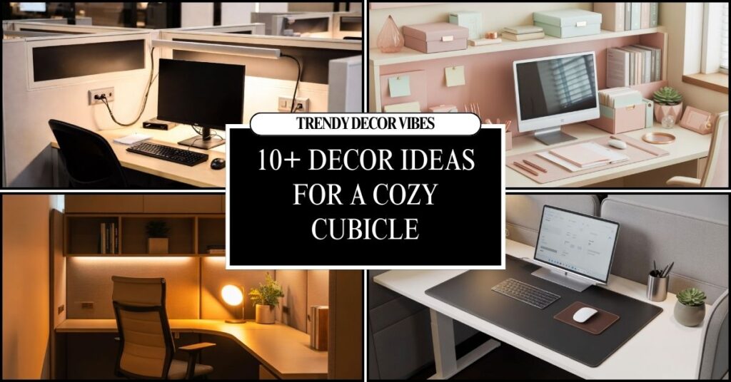 11 Decor Ideas for a Cozy Cubicle to Warm Up Your Workspace