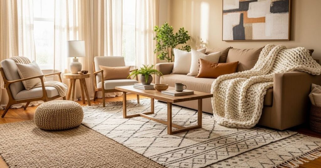 Decorate With Textures to Add Warmth