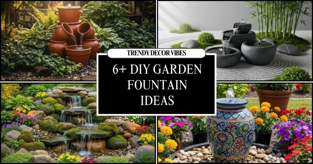 Diy Garden Fountain Ideas