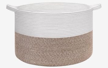 XXX Large Cotton Laundry Rope Baskets