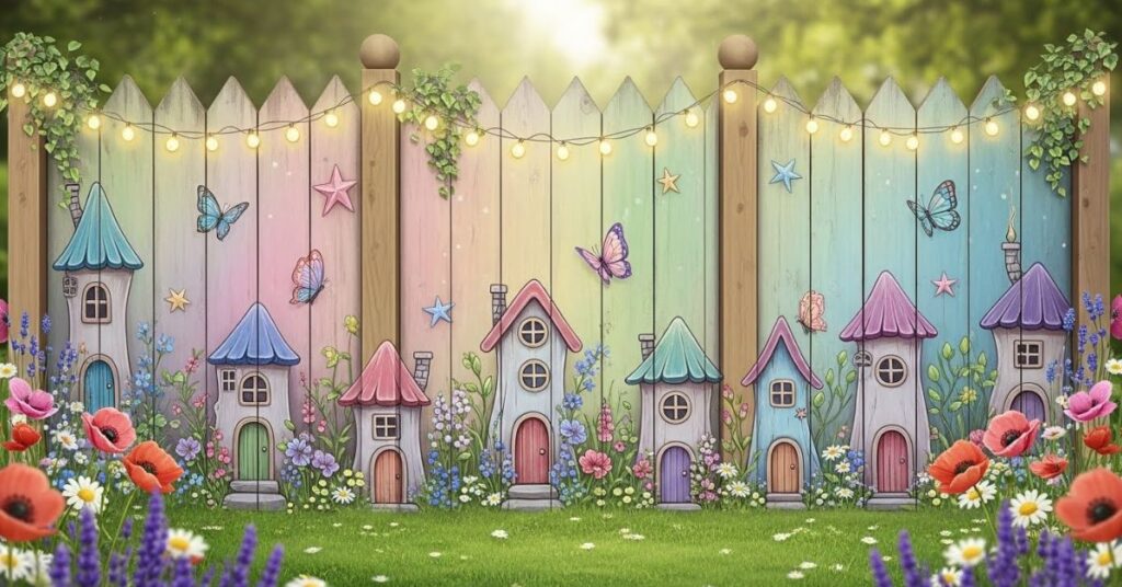 Fairy Tale and Whimsical Fence Art