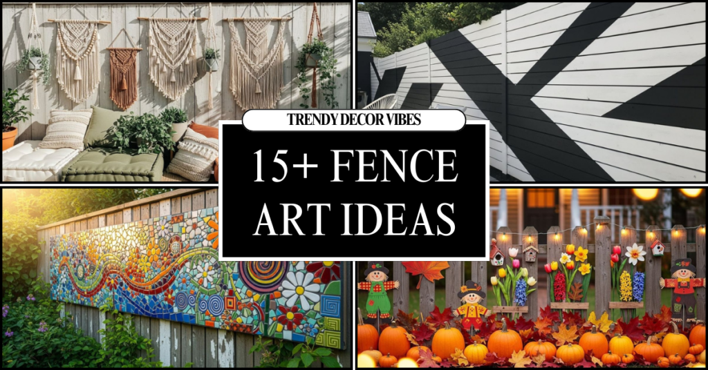 Fence Art Ideas