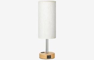 Fenmzee Bedside Table Lamp USB C Charging