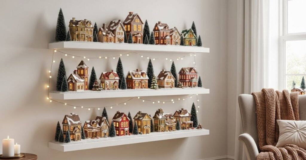 Floating Shelf Winter Wonderland