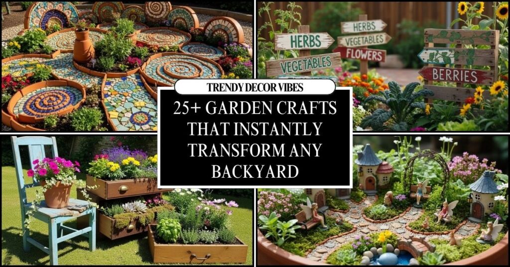 Garden Crafts That Instantly Transform Any Backyard