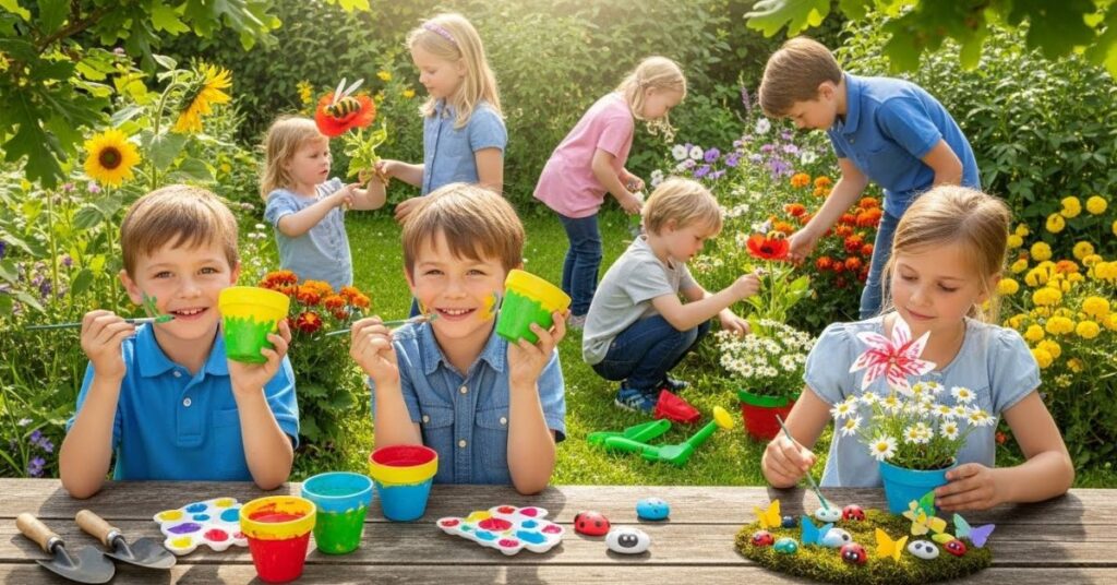 Kid Friendly Garden Craft Projects