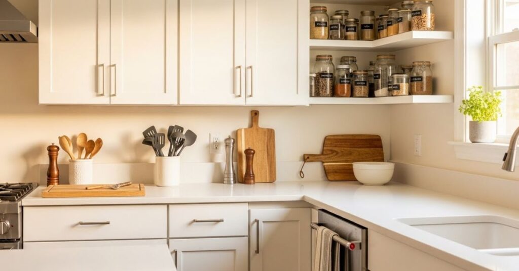 Kitchen Counter & Cabinet Declutter Checklist