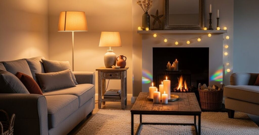 Layer Lighting for a Warm, Cozy Vibe