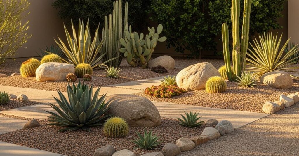 Lush Cottage-Style Garden Entrance