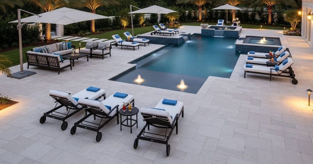Luxury Pool Deck Plans Inspired by Resorts
