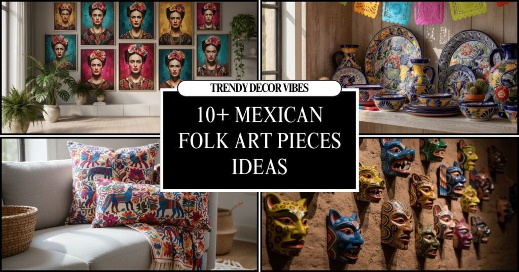 Mexican Folk Art Pieces To Brighten Up Any Room