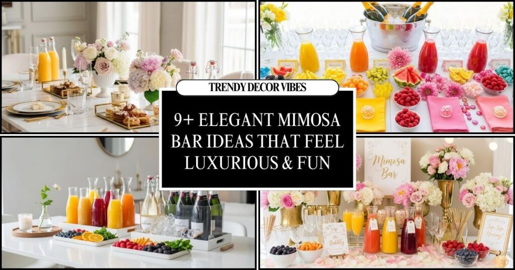 Mimosa Bar Ideas