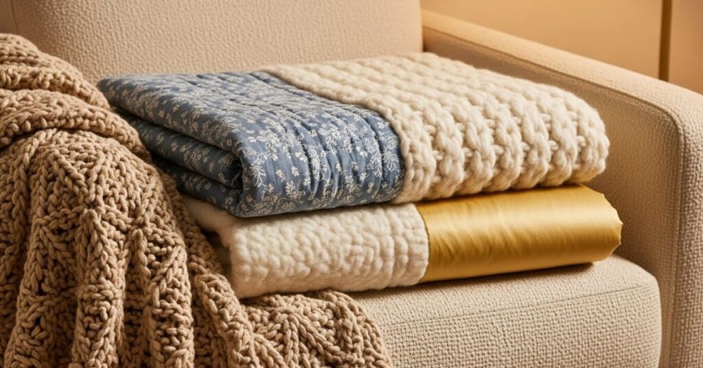 Mixing Textures for a Cozy Look