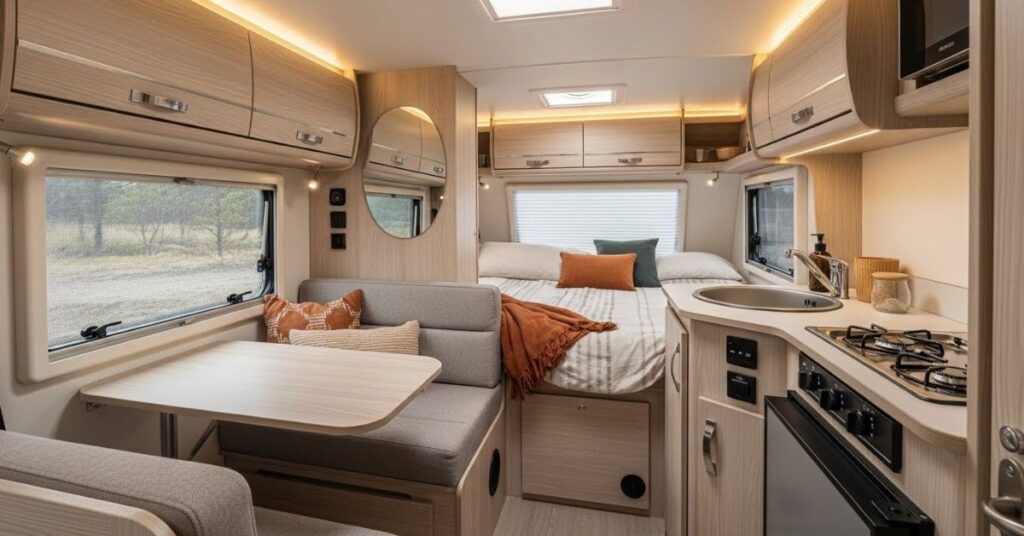 Multi-Functional Furniture for Tiny Campers