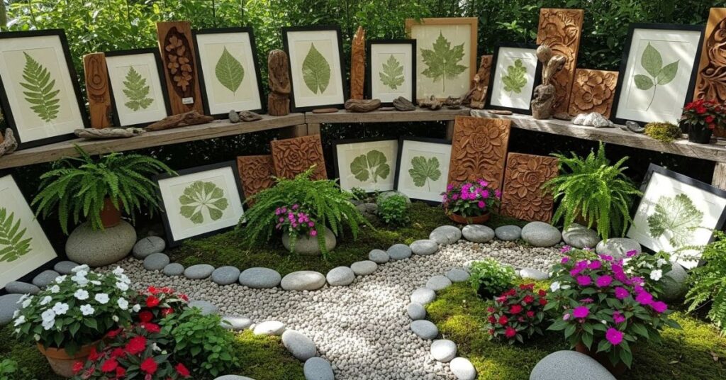 Nature Inspired Leaf and Wood Crafts