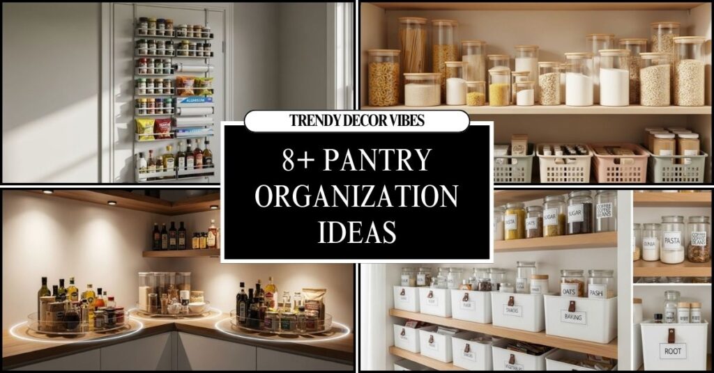 Pantry Organization Ideas