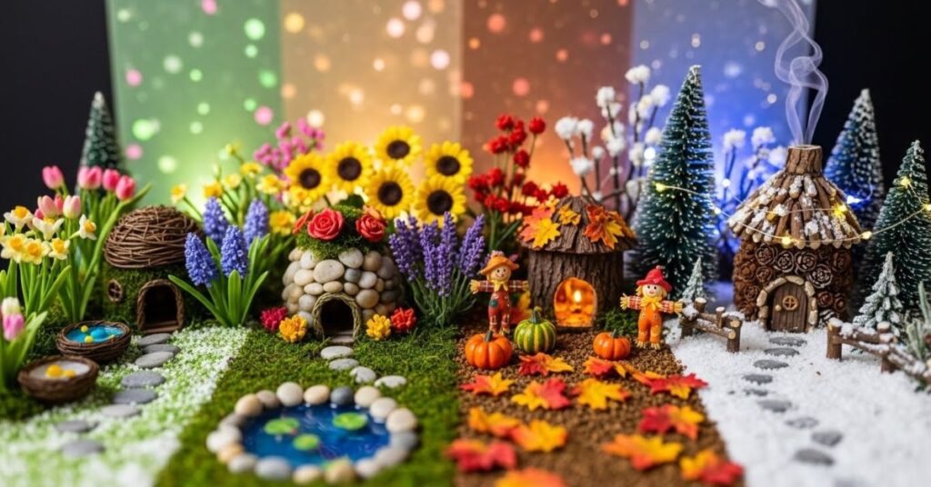 Seasonal Fairy Garden