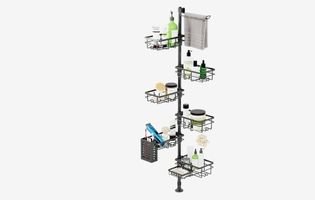 Shower Caddy Organizer Tension Pole