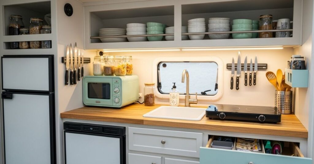 Small Camper Kitchen Ideas with Big Style