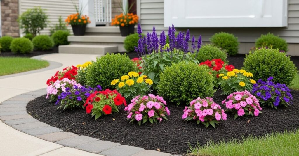 Small Front Yard Flower Beds That Boost Curb Appeal