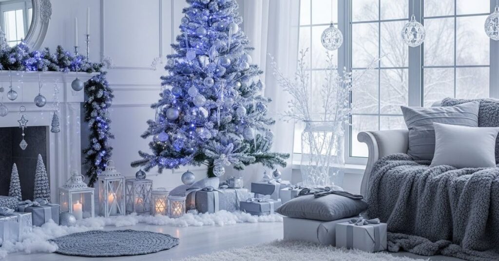 Snowy Grey Tones with Crystal Clear Accents