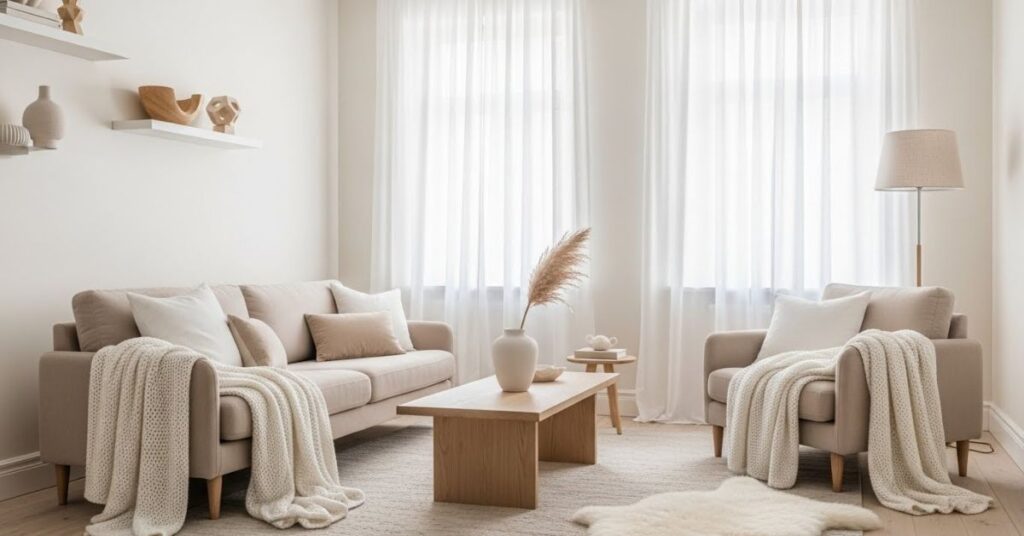 Soft Neutral Color Palettes for a Hygge Winter Home