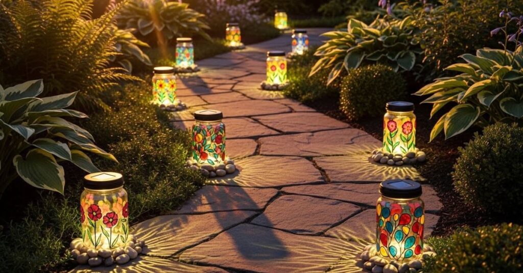 Solar Light DIY Garden Decor