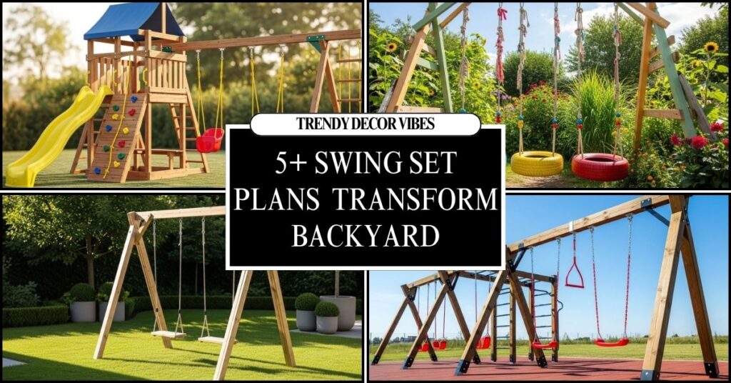 Swing Set Plans