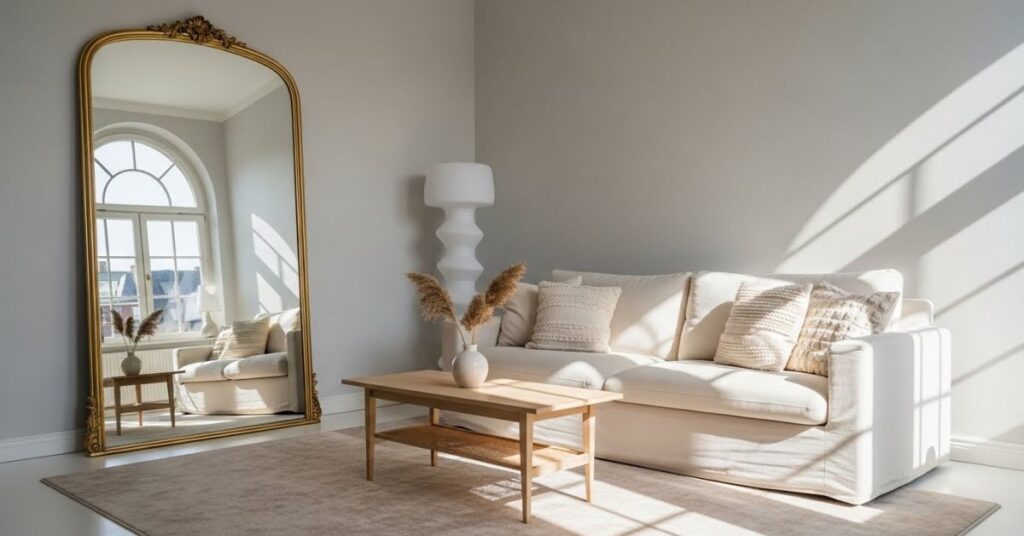 Use Mirrors to Make Rooms Look Larger