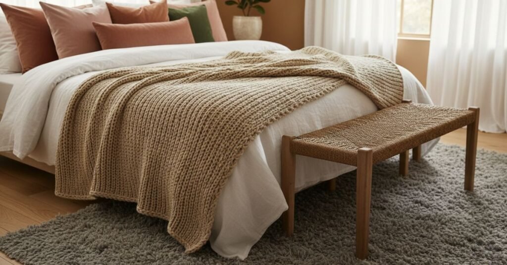 Use Textures to Make the Room Feel Warmer