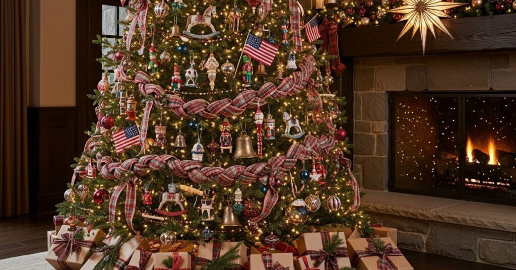 Vintage Americana Ornaments & Timeless Tree Styling