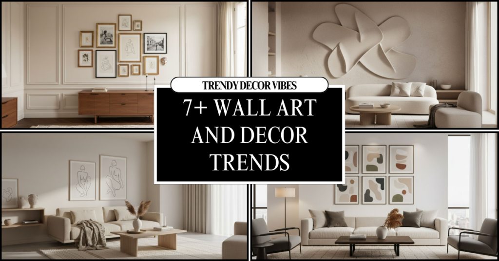 Wall Art and Decor Trends That Elevate Modern Spaces