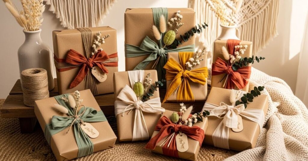 Whimsical Boho Gift Wrapping Ideas