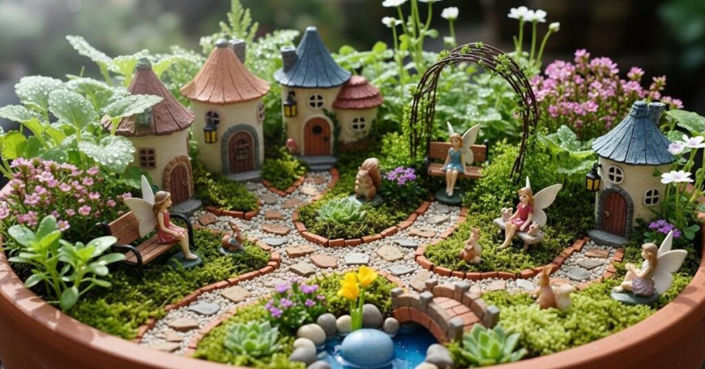 Whimsical Fairy Garden Creations