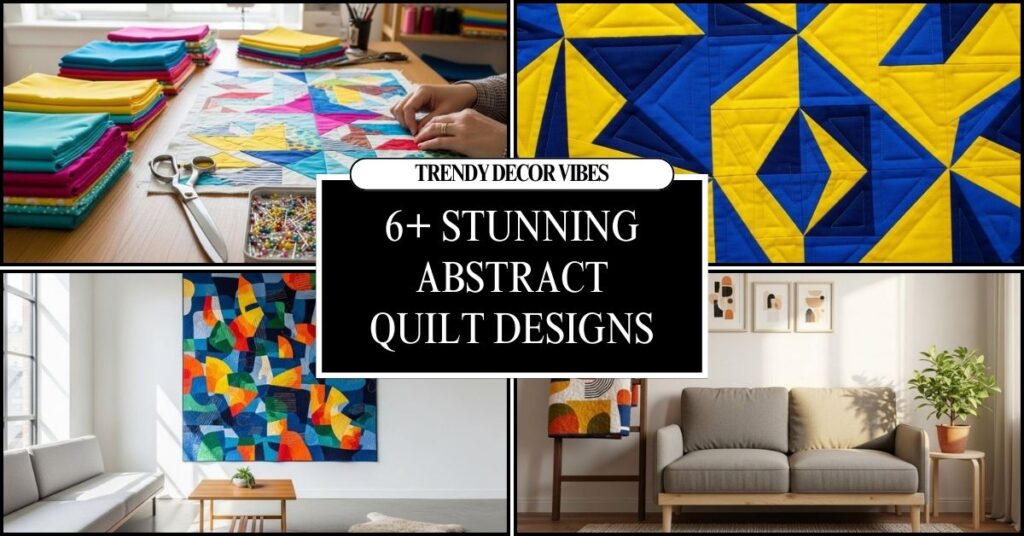 abstract quilt designs