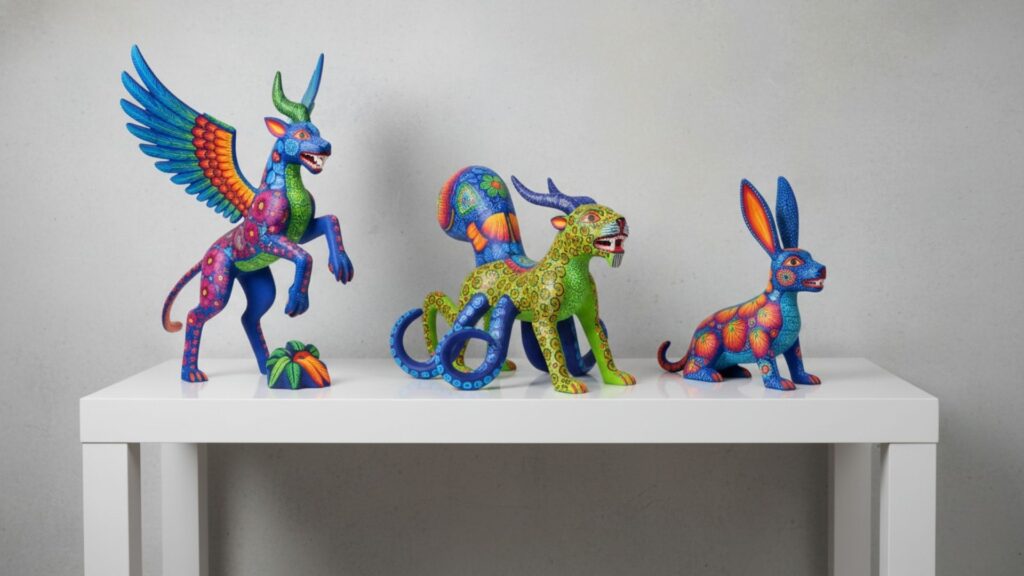 Alebrije Sculptures for a Whimsical, Artistic Touch Alebrije Sculptures for a Whimsical, Artistic Touch