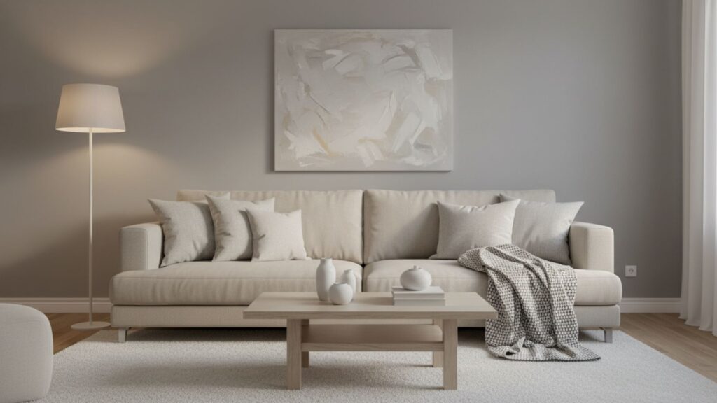 Calming Greys and Warm Whites