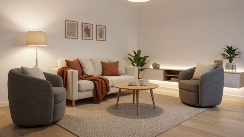 Comfortable Compact Seating