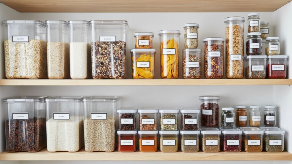 clear pantry containers
