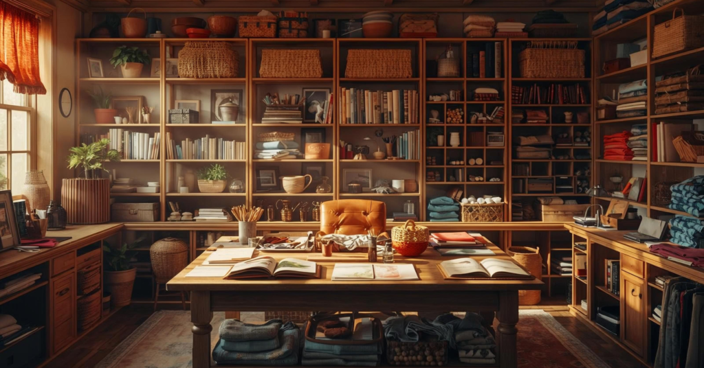 Cozy Craft Room for Creative Projects