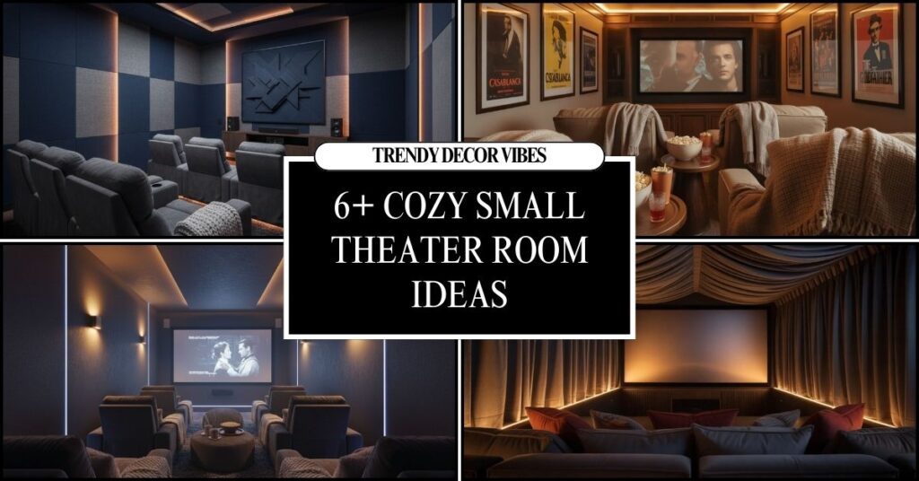 Cozy Small Theater Room Ideas